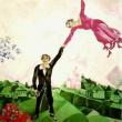 Marc Chagall,<br/><i>Promenade</i> (1917)
