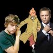 Daniel Craig e Jamie Bell<br/>per <i>Tintin</i>