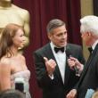 George Clooney e<br>la fidanzata Sarah Larson