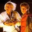 Christopher Lloyd e Michael J. Fox in <i>Ritorno al futuro</i>