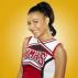 Naya Rivera alias Santana di Glee