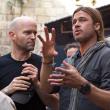 Marc Forster e Brad Pitt sul set di World War Z: ma chi  il regista?