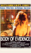 Body of Evidence - Corpo del reato1992