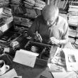 Morando Morandini e la sua macchina da scrivere