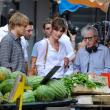 Owen Wilson, Carla Bruni e Woody Allen sul set di Midnight in Paris